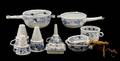 Group Meissen Blue Onion  Vine Kitchen Utensils