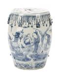 Buddhist Immortal Motif Chinese Garden Stool