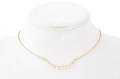 14k Yellow Gold  Diamond Childs Necklace