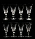 Set of 8 Waterford Tramore Fluted Champagnes