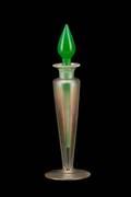 Steuben Verre de Soie  Jade Cologne Bottle 1414