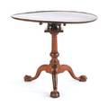 Philadelphia Chippendale mahogany tea table ca 1770