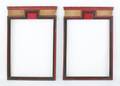 Pair of Continental painted frames
