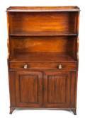 A George III English Mahogany Bookcase