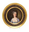 A Vienna Porcelain Cabinet Plate