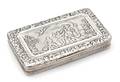 A French Silver Cigarette Case