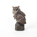 Austrian cold painted bronze owl