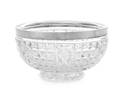 A George V Silver Mounted Cut Glass Bowl