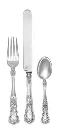 An American Silver Flatware Service