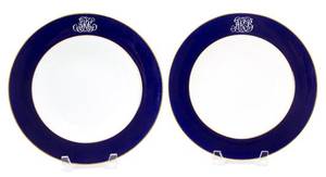 A Collection of Fourteen Minton Porcelain Low Bowls