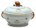 A Chinese Export Porcelain Lidded Tureen