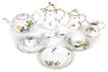 An Assembled Meissen Porcelain Tea and Dessert Service