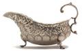 An American Silver Sauce Boat
