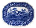 A Blue and White Spode Copeland Platter