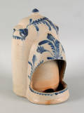 Pennsylvania two gallon Remmey type chicken feeder 19th c