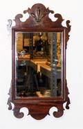A Chippendale Style Mahogany Mirror
