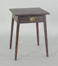 Pennsylvania painted pine end table ca 1820