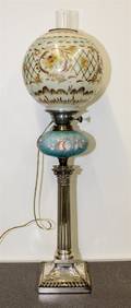 A SilverPlate Banquet Lamp