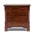 An American Mahogany Diminutive Chest of Drawers