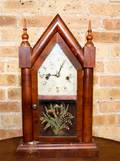 An American Mahogany Mantel Clock