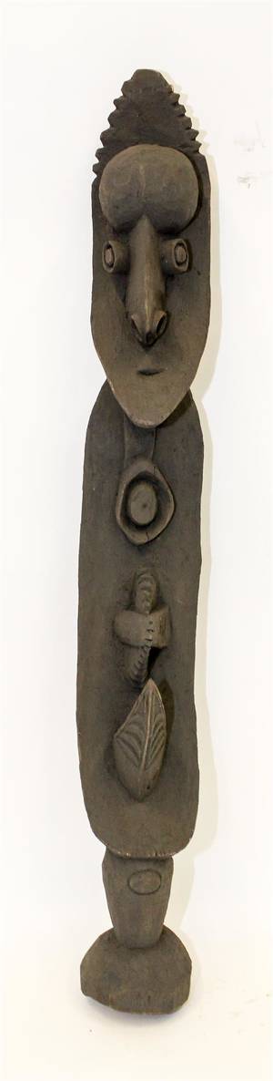 A New Guinea Tribal Carved Wood Figure