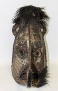 A New Guinea Ceremonial Tribal Mask
