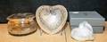 A Lalique Frosted Glass Heart Shaped Box