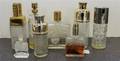 Eight Lalique and Other Perfume Bottles