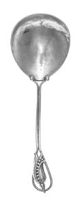 A Canadian Silver Berry Spoon