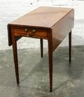 An American Mahogany Drop Leaf Table