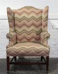 A Georgian Style Mahogany Wingback Chair