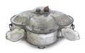A Pewter Warming Dish