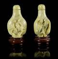 Two Hardstone Snuff Bottles