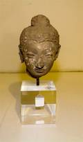 A Gandhara Stucco Head of Buddha