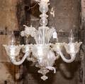 A Venetian Glass Chandelier