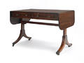 Regency mahogany sofa table early 19th c