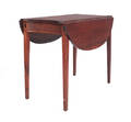 Maryland Hepplewhite walnut Pembroke table ca 1805
