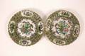 Pair of Chinese Export Plates wScalloped Edge