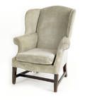 Chippendale mahogany easy chair ca 1790