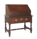 Chester County Pennsylvania William  Mary walnut desk on frame ca 1745