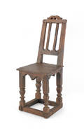 Wainscot doll chair