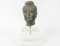 GHANDARIAN GREY SCHIST HEAD OF A MAN