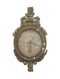 Italian giltwood barometer