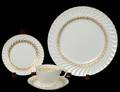 ENGLISH ONE HUNDRED TWENTYTWO PIECE PORCELAIN SERVICE