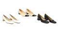 3 Pairs Ladies Ferragamo Low Heel Pumps