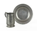 Townsend  Compton pewter deep dish
