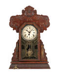 E Ingraham Victorian gingerbread clock