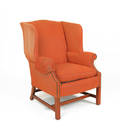 Chippendale style wing chair