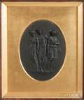 Wedgwood Black Basalt Plaque