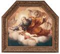German School 19th Century God the Father with Angels